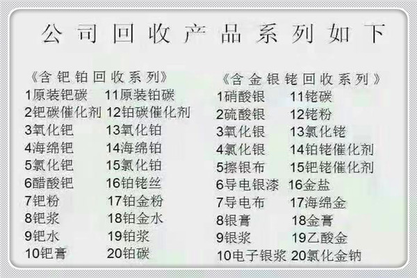 淮南使用过铂黑回收报价公司名单名录一览2022已更新(合作致电）