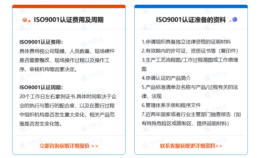 长春iso9001认证上海2022已更新（今日/价格）
