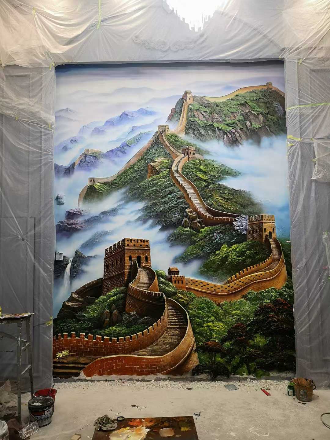 丹东文化传播壁画彩绘公司 刚更新2022