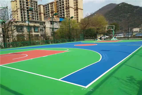 连云港市硅pu网球场塑胶面层铺设球场划线价格(今日/安全)