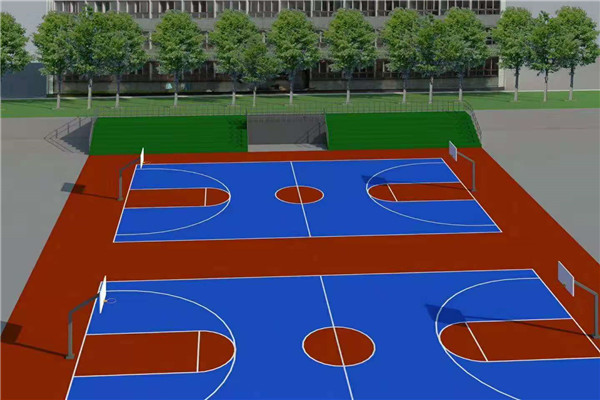 商洛硅pu篮球场建设价格-2023年已更新