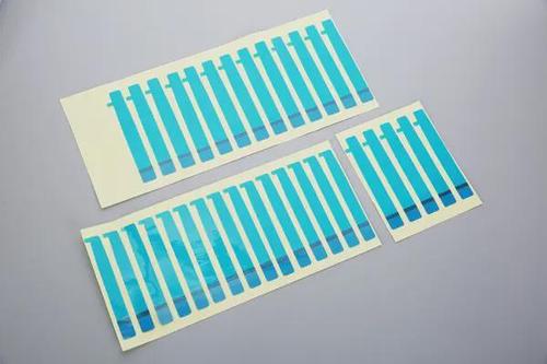 烟台电子产品保护膜蓝色PE纹保护膜模切冲压成型