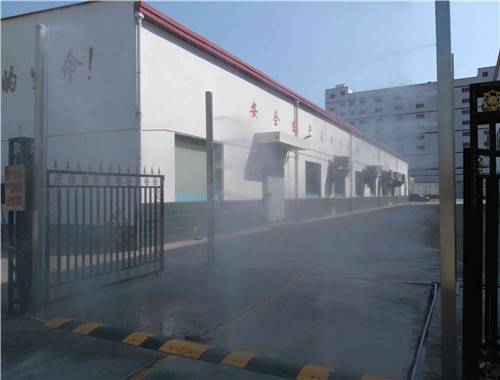 贵州省遵义市养鸡场消毒降温车辆喷淋消毒系统厂家批发