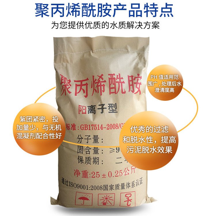 泸州造纸厂用阴阳离子聚丙烯酰胺:使用方法指导